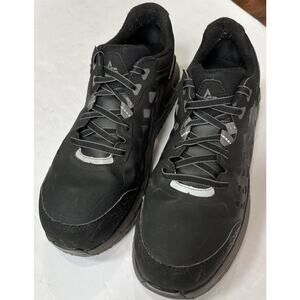 Ace 73000 Men's‎ Black Gray Phantom Aluminum Toe Slip Resistant Shoes Size 9.5